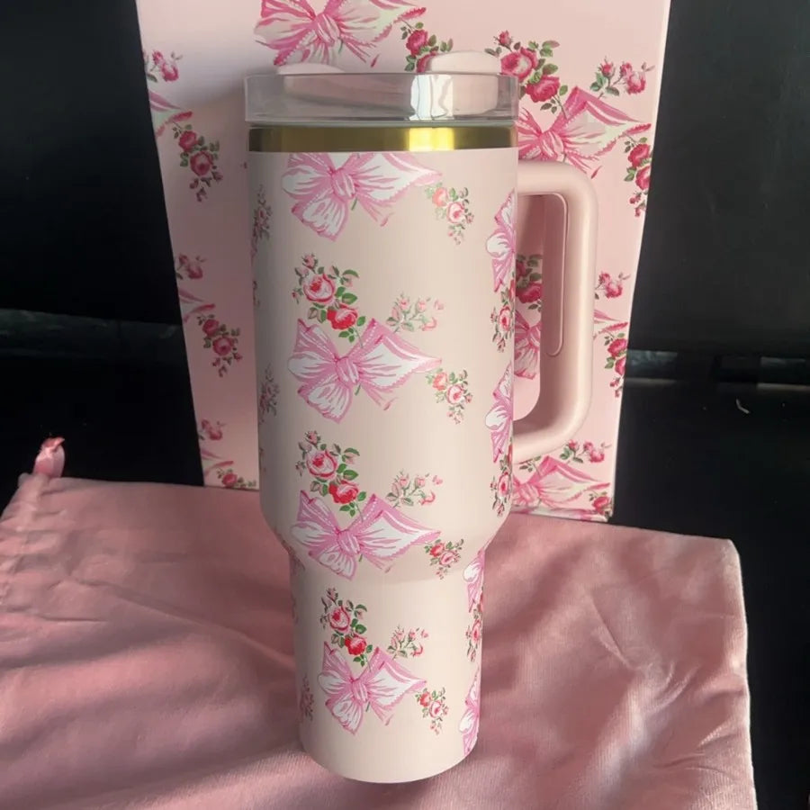 New 2025 40oz Lids 304 Stainless Steel Thermo Bottle Car Water Cup Insulated Cold Drink Vacuum Cup Travel Thermal Mug For Sport